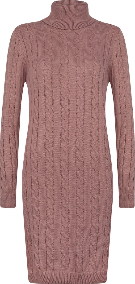 Felix Hardy Coltrui Jurk Gebreide Trui Coltrui Lang Dames Rosa - M
