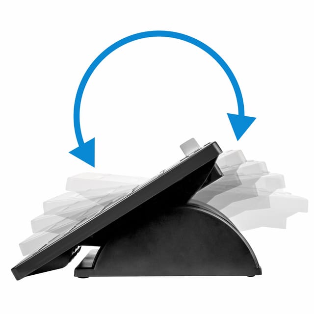 Fellowes Voetsteun - Office Suites - Met Microban - Verstelbaar - Ergonomisch - Zwart