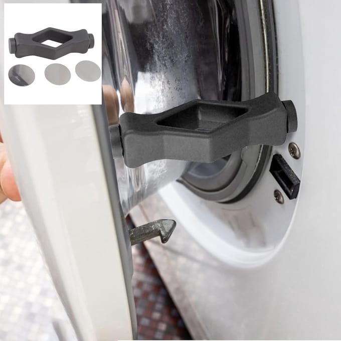 Magnetische Wasmachine Deurstop en Ventilatiehouder