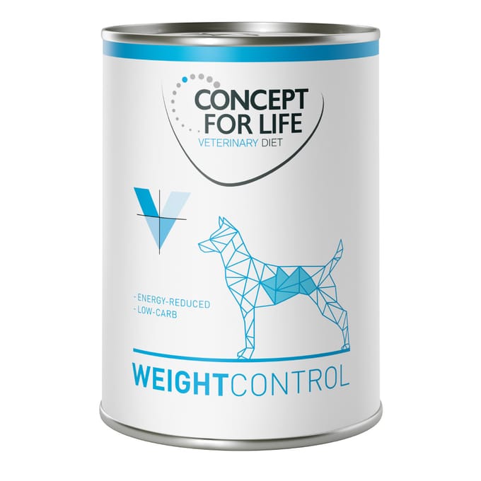 12 x 400 g Weight Control Concept for Life Veterinary Diet Hondenvoer Nat