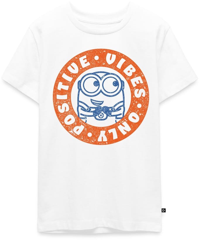 Minions Bob Positive Vibes Premium T-Shirt Tiener