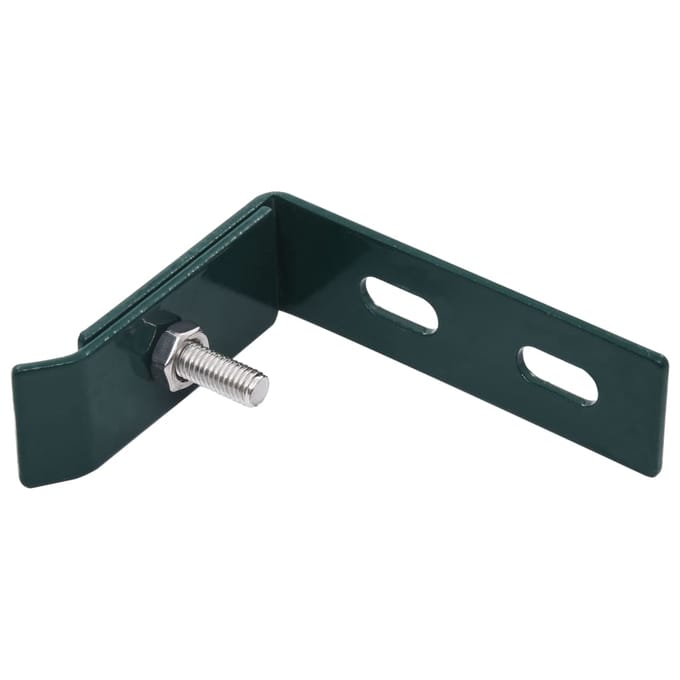 vidaXL - Wand - hoekverbinding - 10 - sets - groen