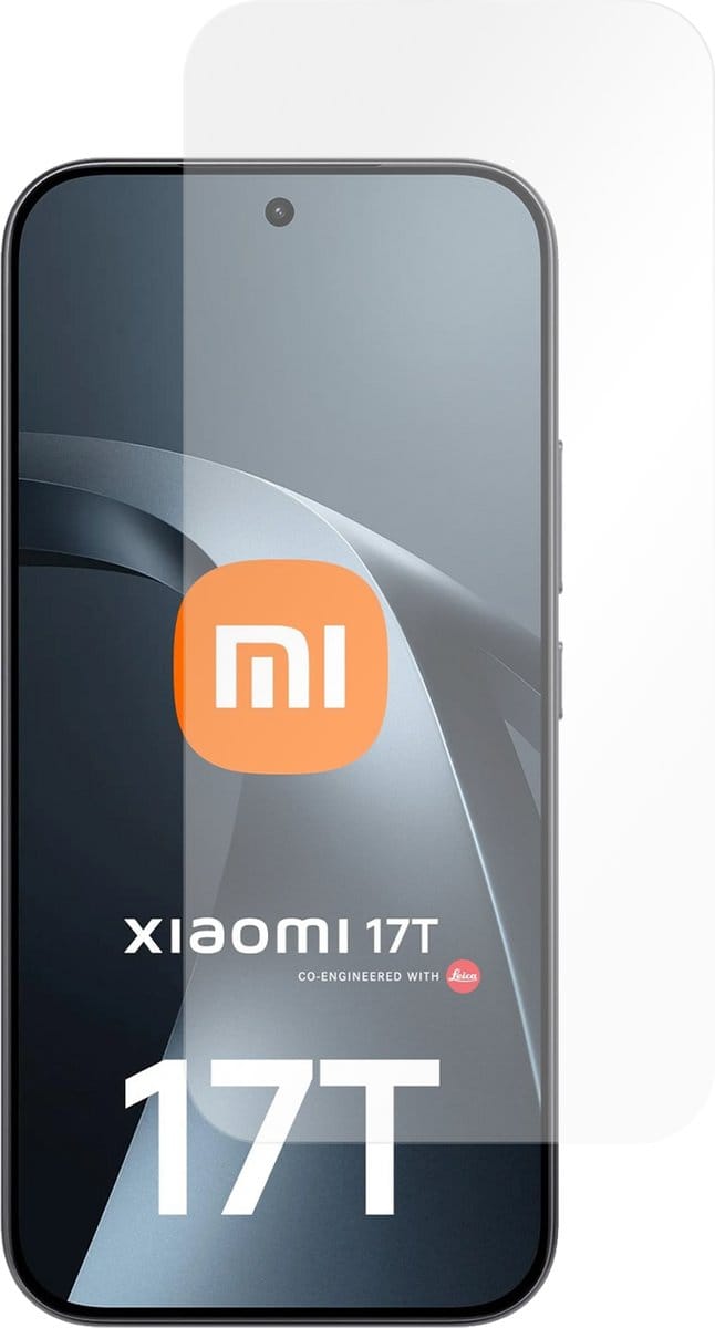 Cazy screenprotector geschikt voor Xiaomi 17T - Screenprotector Gehard Glas