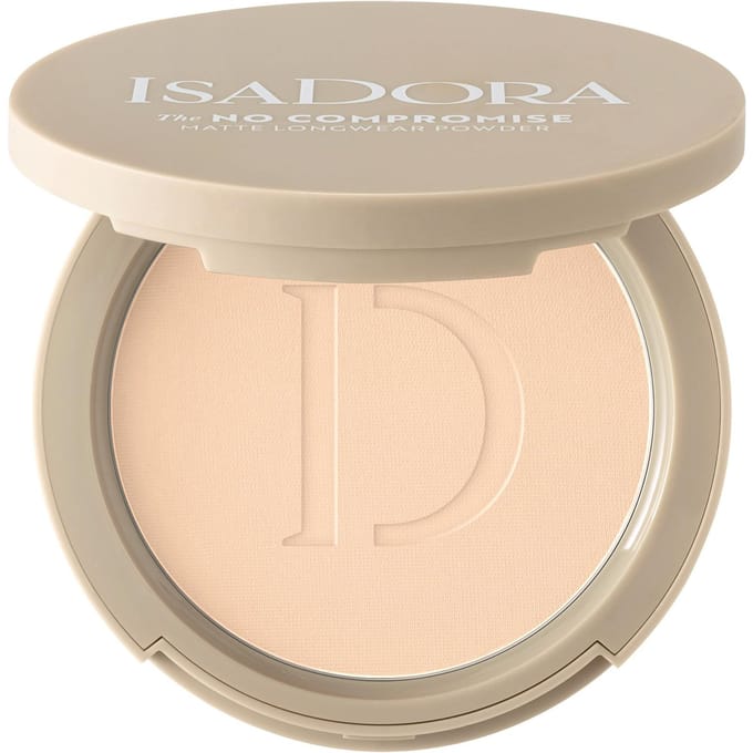 Isadora The No Compromise Matte Longwear Powder 60 Neutral Porcelain 7 g