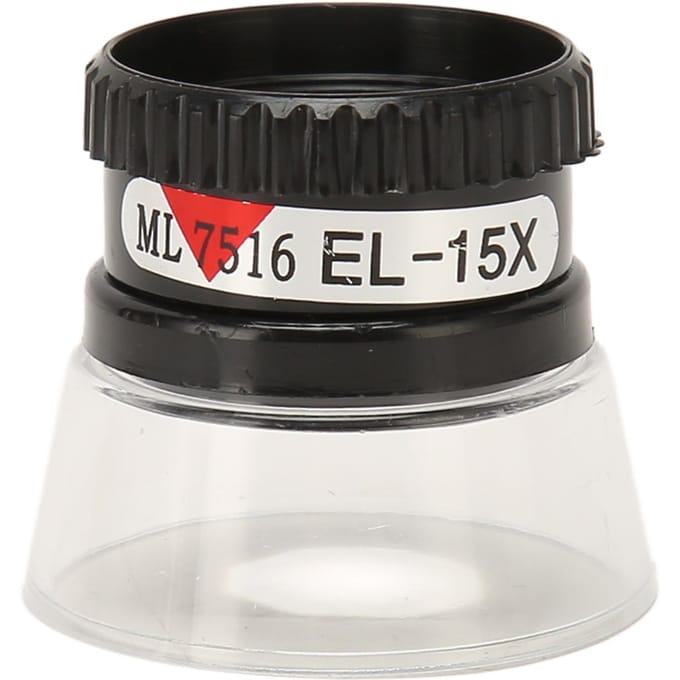 Cilindrische Vergrootglas 15x Vergroting Compact Licht Cilindrisch Vergrootglas voor Lezen Sieraden Horlogemaker