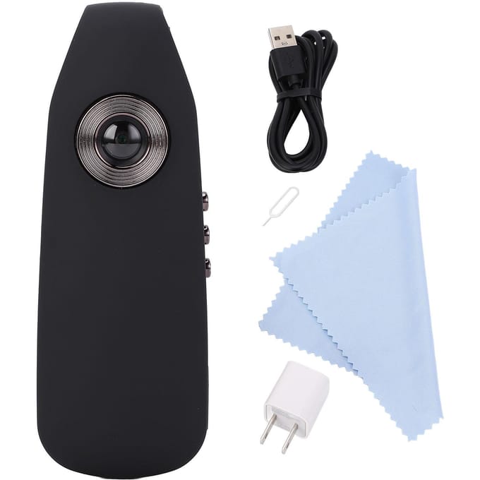 1080P HD Mini Draagbare Camera 2MP Bewegingsdetectie 560mAh Batterij Bodygedragen Video Opname Camera