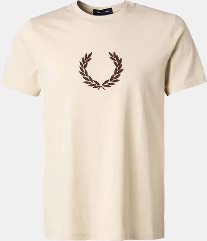 Fred Perry Textured Laurel Wreath T-Shirt