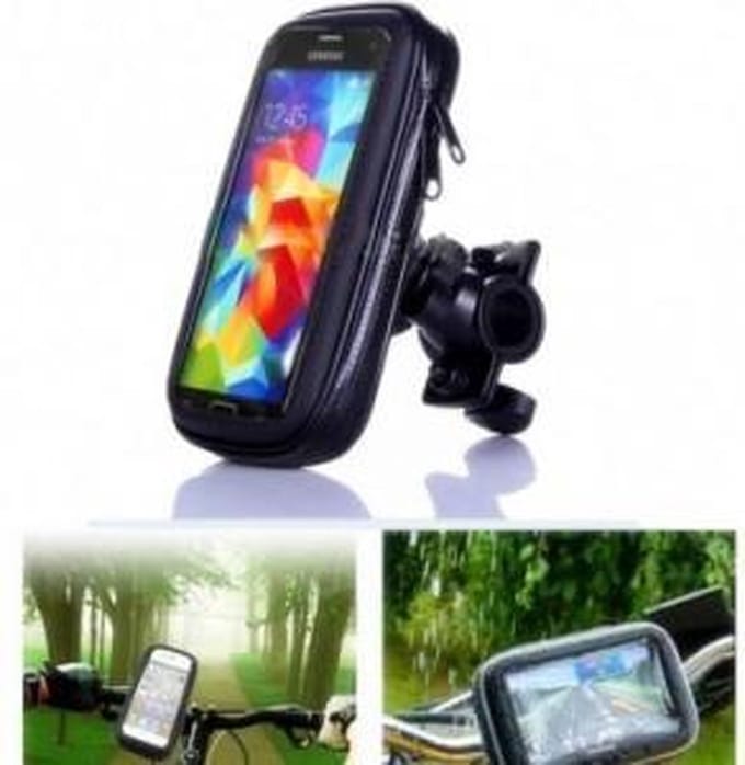 Merkloos telefoonhouder fiets - Universeel - Waterdicht