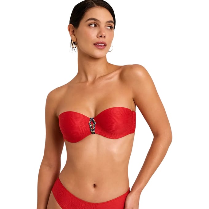 Bandeauzwemshortje voor dames Selmark Nautilus