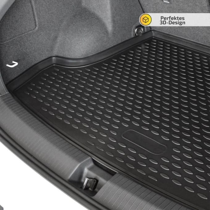 J&amp;J AUTOMOTIVE | Tapis De Coffre Caoutchouc Premium Pour Bmw 3 Série E90 2005-2012 zwart