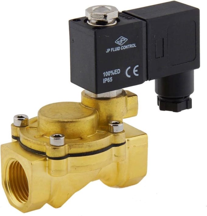 Magneetventiel CM-IA 1/2'' compact messing EPDM 0.5-12bar 24V DC - CM-IA012B120E-024DC