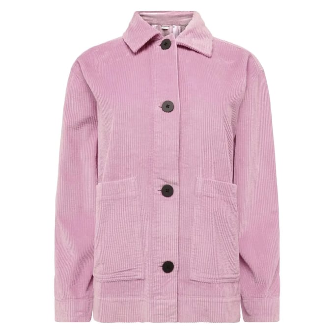 Katoenen fluwelen overhemden dames KnowledgeCotton Apparel