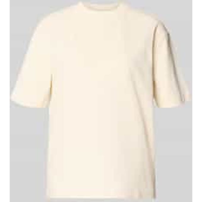 T-shirt met labelstitching, model 'TARJAA'
