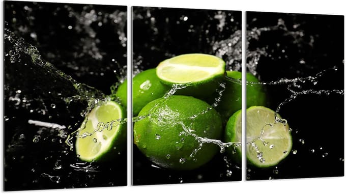 TMK ArtDeko - Glazen Beschermplaat - 3x30x52 cm - Gehard Glas - Multifunctioneel