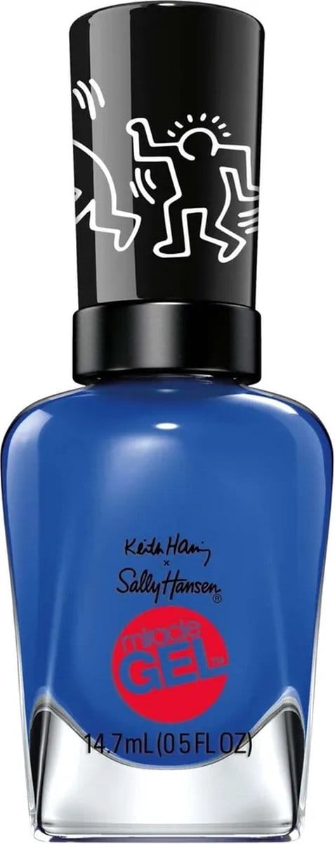 Sally Hansen Miracle Gel x Keith Haring Nagellak - 925 Draw Blue In