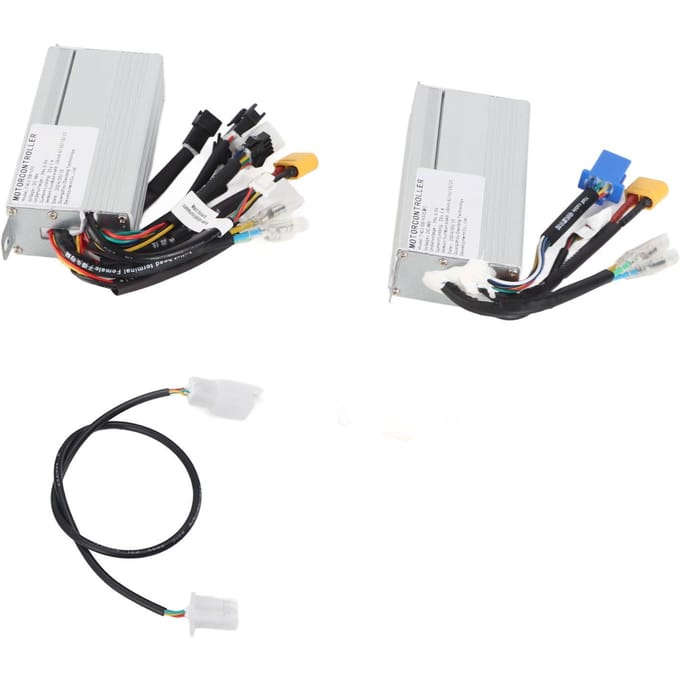 48V 800W Elektrische Scooter Controller Dubbele Aandrijving Aluminiumlegering Elektrische Fiets Snelheidsregelaar white