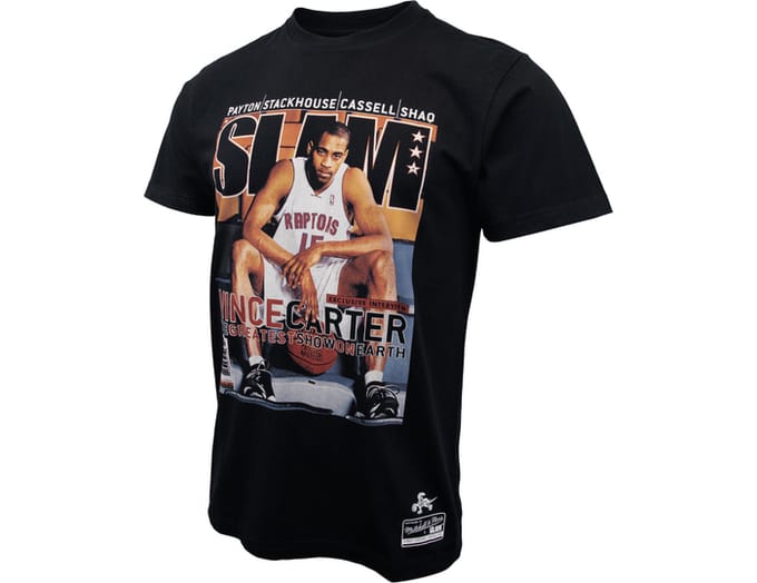 Mitchell And Ness NBA Toronto Raptors Slam Carter T-shirt Zwart