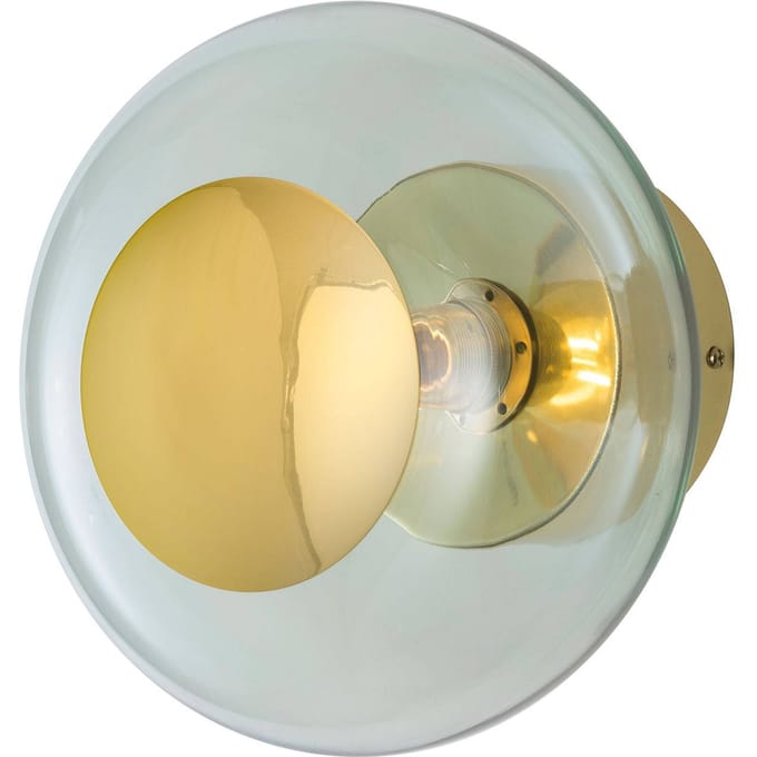 EBB & FLOW Horizon fitting goud/groen Ø 21 cm