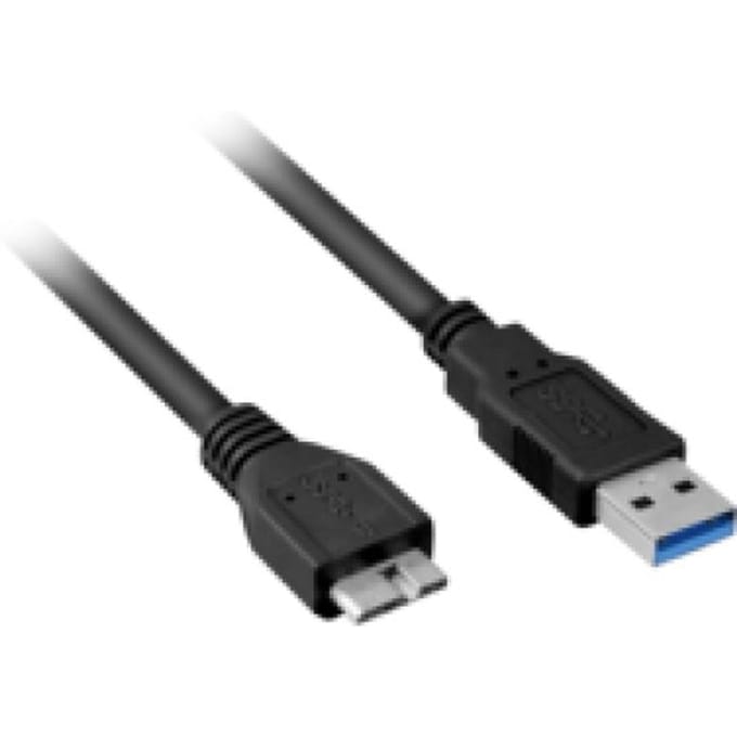 Sharkoon USB 3.0 A Male naar USB 3.0 Micro Male - 1 m