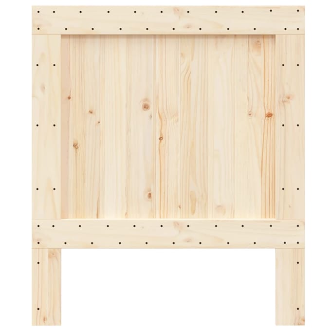 vidaXL - Hoofdbord - 90x104 - cm - massief - grenenhout