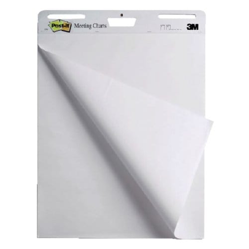 Meeting chart post-it 559 super sticky 63,5x76,2cm Wit