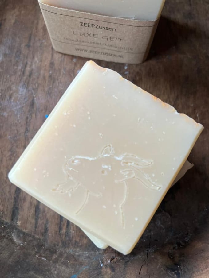 ZEEPZussen - Zeep - Puur Luxe Geit - Cadeau