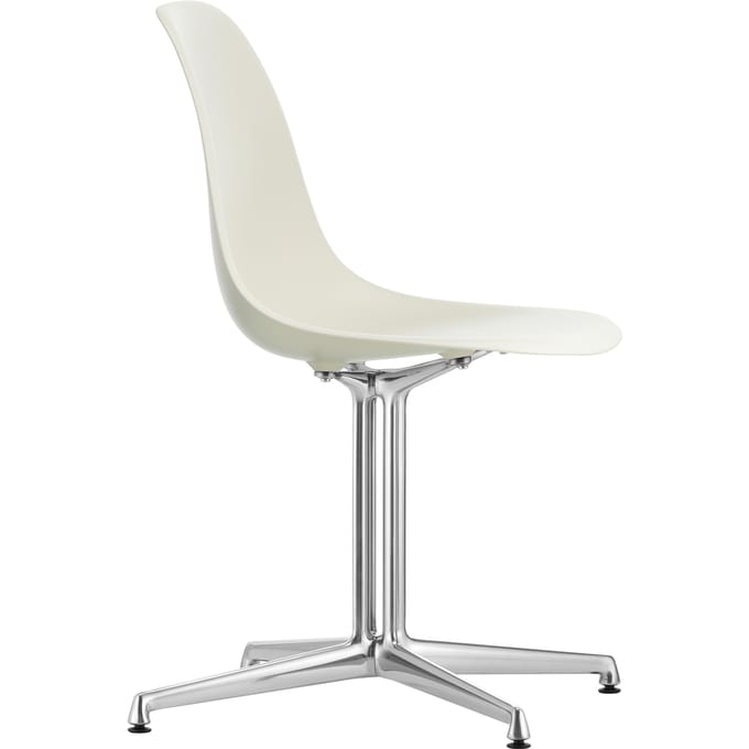 Vitra Eames Plastic Bijzetstoel DSL - kiezelsteen RE