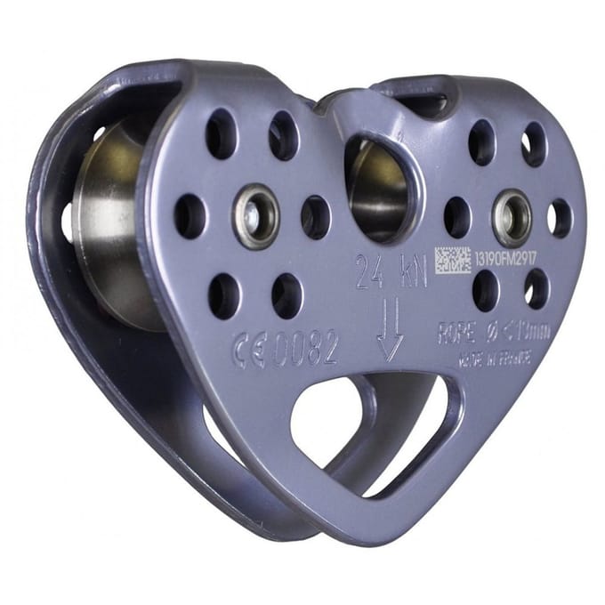 Petzl Trolley Tandem Speed Katrol (Maat - OS, Kleur - Grey)