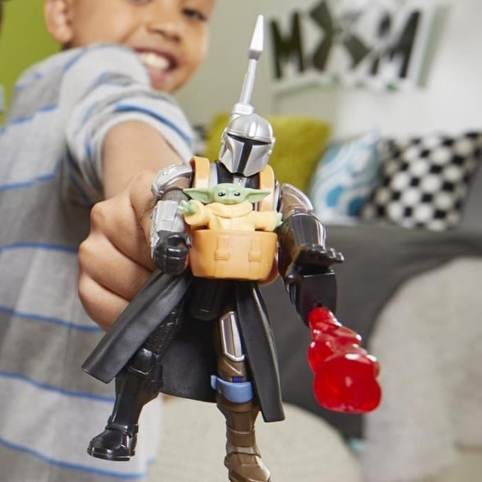 Beeldje Hasbro Star Wars Mix Mashers The Mandalorian & Grogu