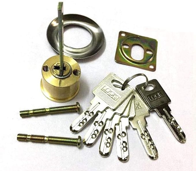 Dailygoody - Vervangingsvelgencilinder - Messing Deurcilinder