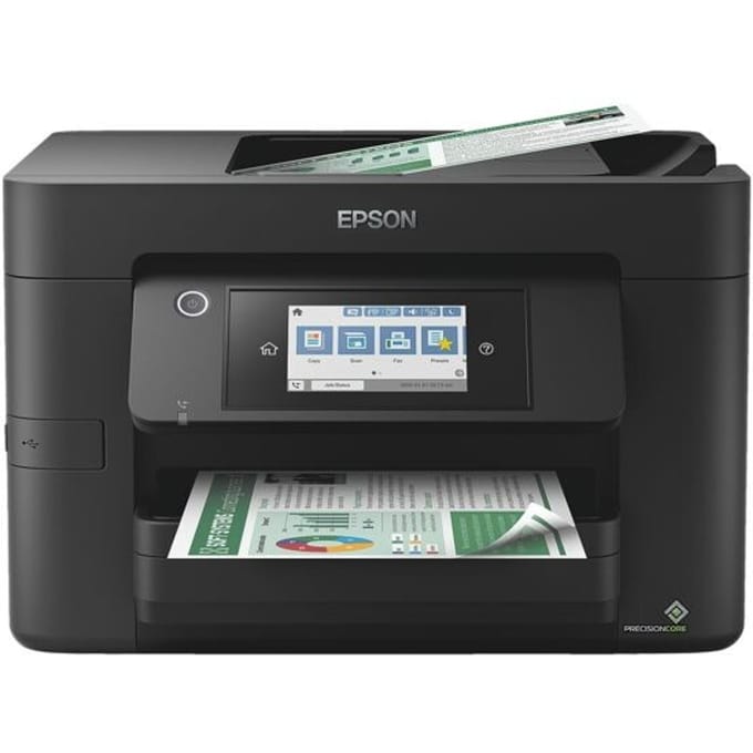 Imprimante multifonction jet d'encre couleur - Epson - WorkForce Pro - WF-4820DWF - WiFi USB Ethernet - Epson 405 / 405XL