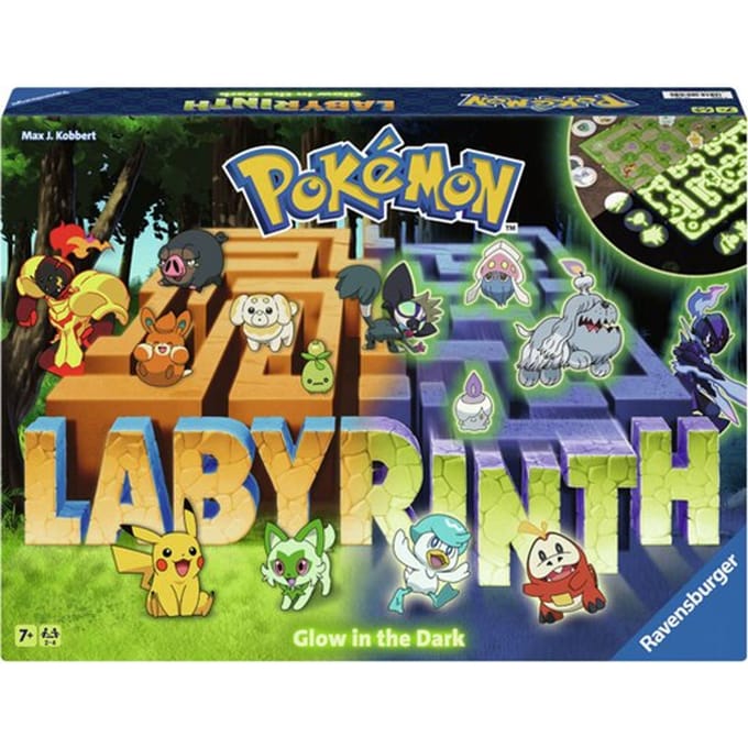 Ravensburger - PokÃ©mon Labyrinth Glow in the Dark - Strategisch Bordspel