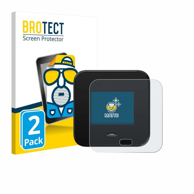 BROTECT - Screenprotector voor Netgear Nighthawk M7 Pro - Folie Beschermfolie matte 2 Stuks