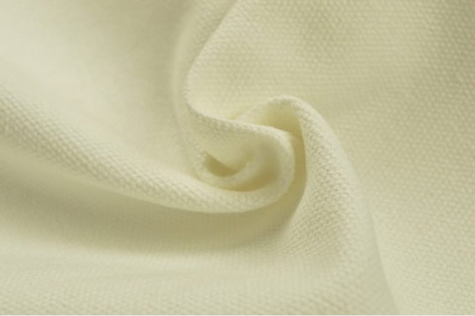 Canvas stof - Gebroken wit - Per meter - 1 meter - Canvas katoen - 150cm breed