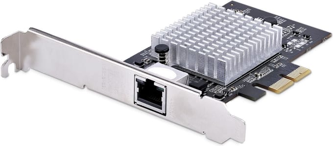 StarTech.com ST10GSPEXNB2 1-Port 10Gbps PCIe Network Adapter Card