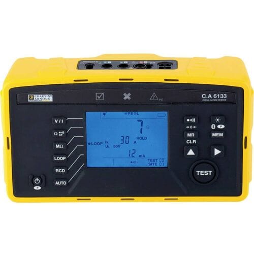 Chauvin Arnoux C.A 6133 Installatietester VDE-norm 0100