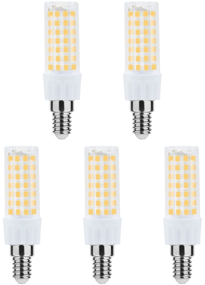 Modee LED Buislamp E14 - 6W 6000K 600lm 230V - LED Afzuigkaplamp - Daglicht Wit - 5 stuks