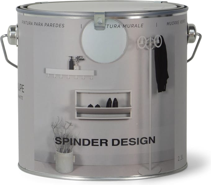 Spinder Design matte muurverf Wall Paint - Silky Taupe