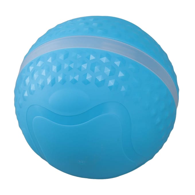 Slim Interactief Hondenspeelgoed Waterdicht Bewegingsgeactiveerd Automatisch Rollend Balspeelgoed blue