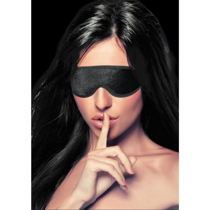 Shots - Ouch! Verstelbaar Oogmasker black