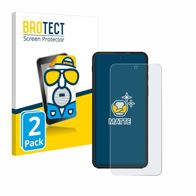 BROTECT - Screenprotector voor Shiftphones Shiftphone 8.1 - Folie Beschermfolie matte 2 Stuks