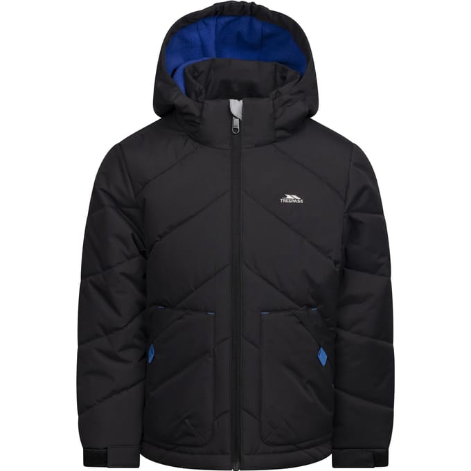 Trespass Jongens Ryssa Logo Jas (Zwart)