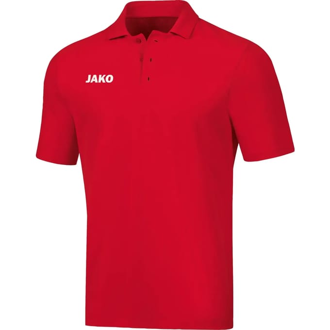 Jako Base Polo Heren - Rood | Maat: 4XL