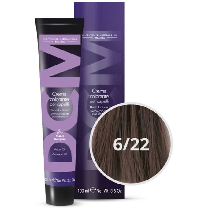DCM Hair Color Cream 6/22 100ml