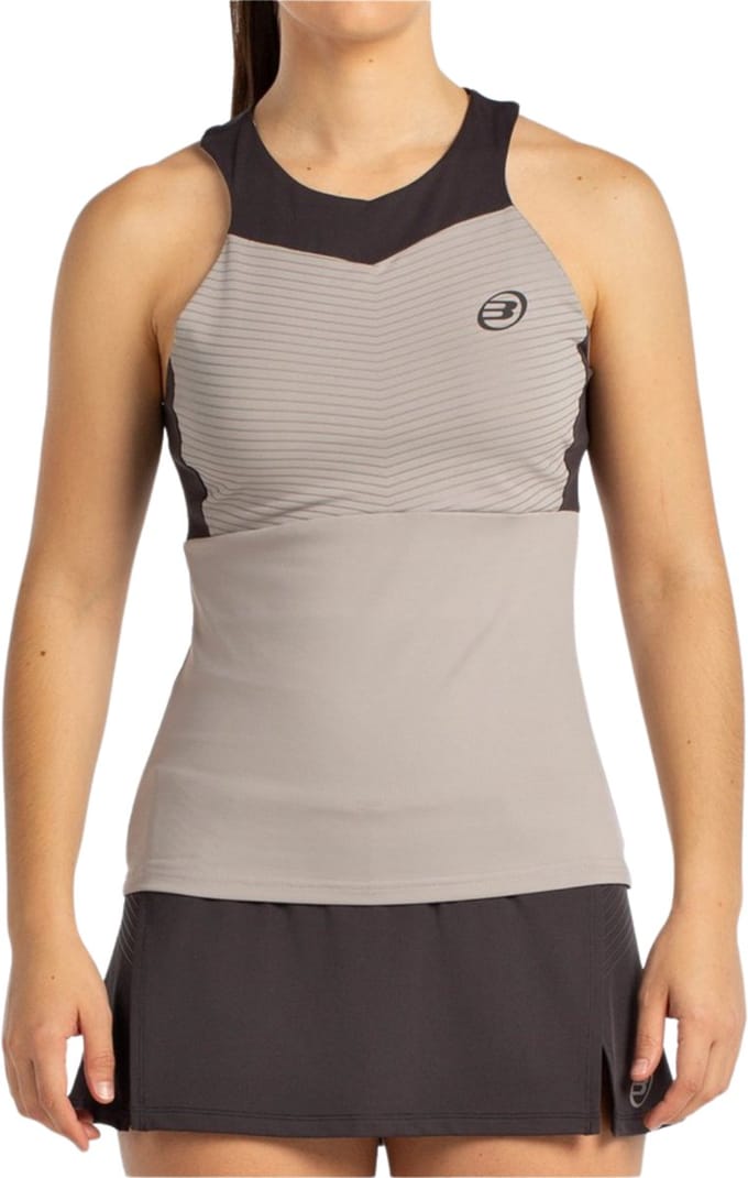 Bullpadel Erare Padel Tanktop Dames Grijs