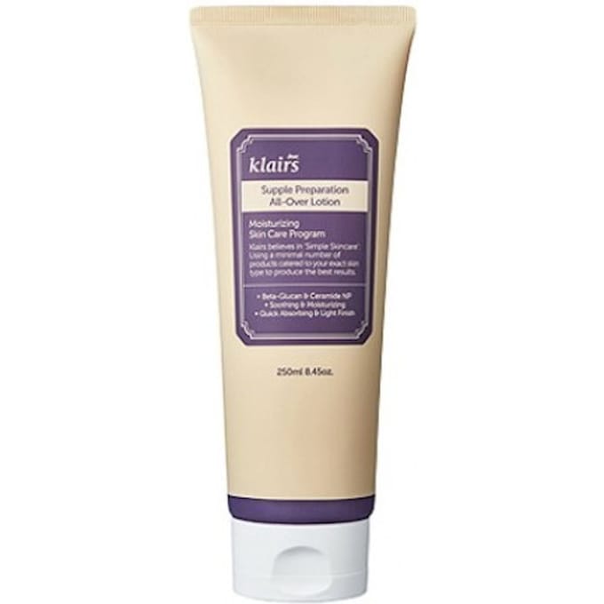 Dear, Klairs, Supple Preparation All Over Lotion, 250ml (8.45oz) blue