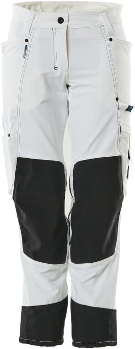 Mascot Advanced Broek met kniezakken 18378-311 - Wit - C48 - 82