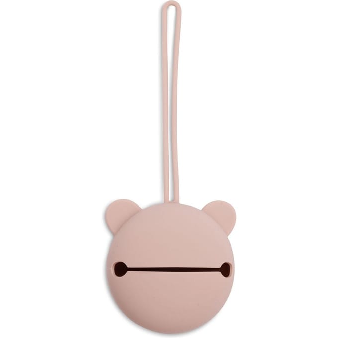 Jollein Baby Speenhouder Siliconen - Ø7cm - Wild Rose