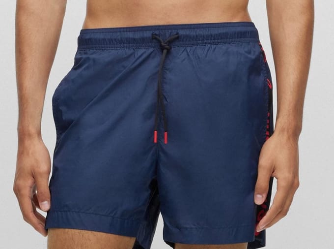 Hugo Boss Responsible Heren Zwembroek - Maat L