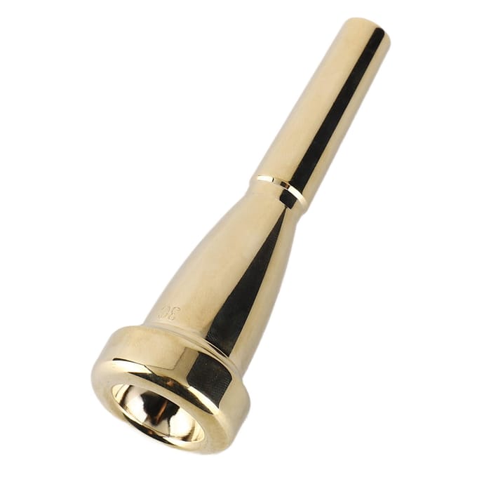 Trompet Mondstuk Messing Heldere Toon Blaasinstrument Onderdelen Performance Accessoires3C beige